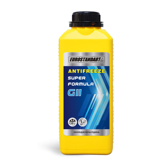 Охолоджувальна рідина EUROSTANDART ANTIFREEZE SUPER FORMULA G11 готовий